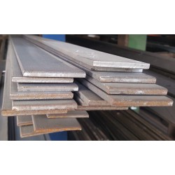 Fer Plat Acier S235 - Largeur 80 Mm, épaisseur Et Longueur Au Choix, Pour Bricolage Et Construction